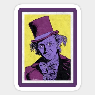 WILLY WONKA (Pop Art) Sticker